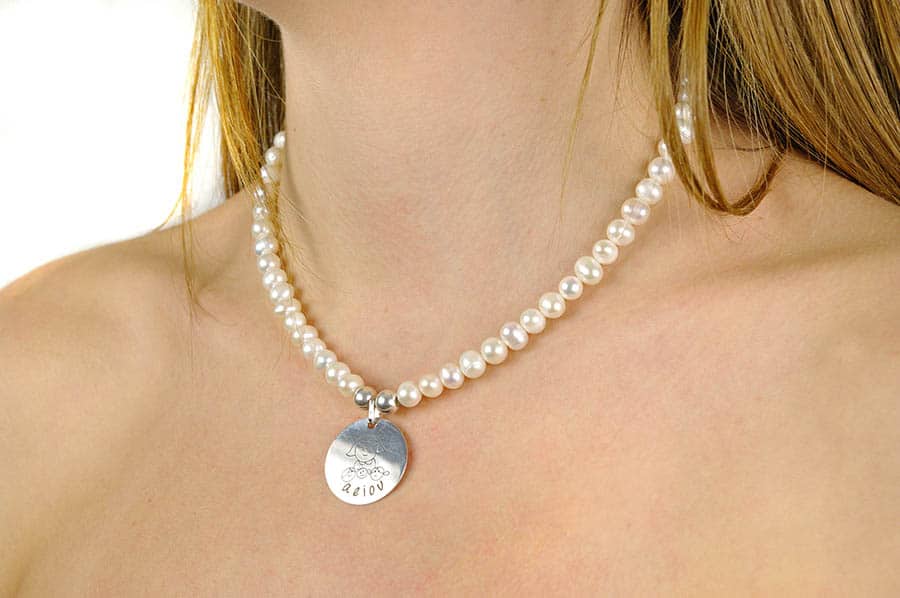 Crea collar perlas Gargantilla perlas personalizada collar personalizado