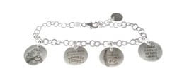 Dg designer cc ca Pulsera personalizada cadena eslabones plata ley diseña tu joya Pulsera personalizada cadena eslabones plata ley