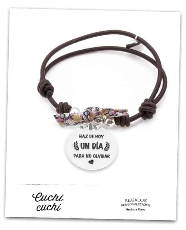 ideas de regalo empresa de calidad original util joyas pulseras customizadas