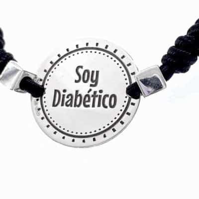 Joyas diabetes personalizadas d bdbd Pulsera elástica Soy diabetico
