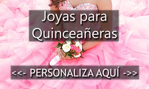 césped Aprovechar Arena Regalos Quinceañera: Joyas personalizadas CuchiCuchi