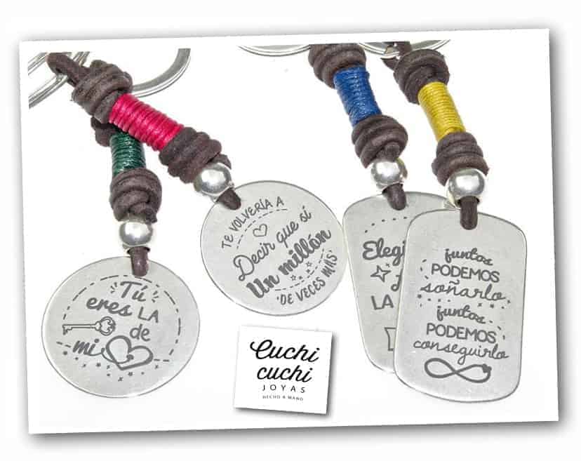 Llaveros para enamorados parejas Llaveros personalizados grabados y joyas para regalo Llaveros personalizados grabados