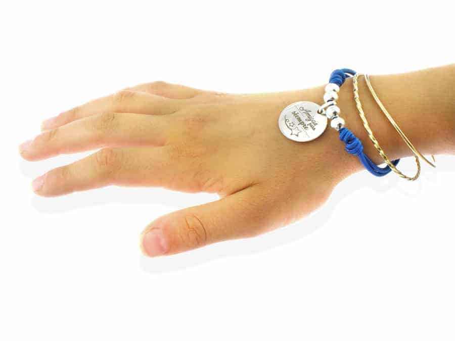 Manu pulsera infantil Pulsera elástica diseña tu joya joya personalizada
