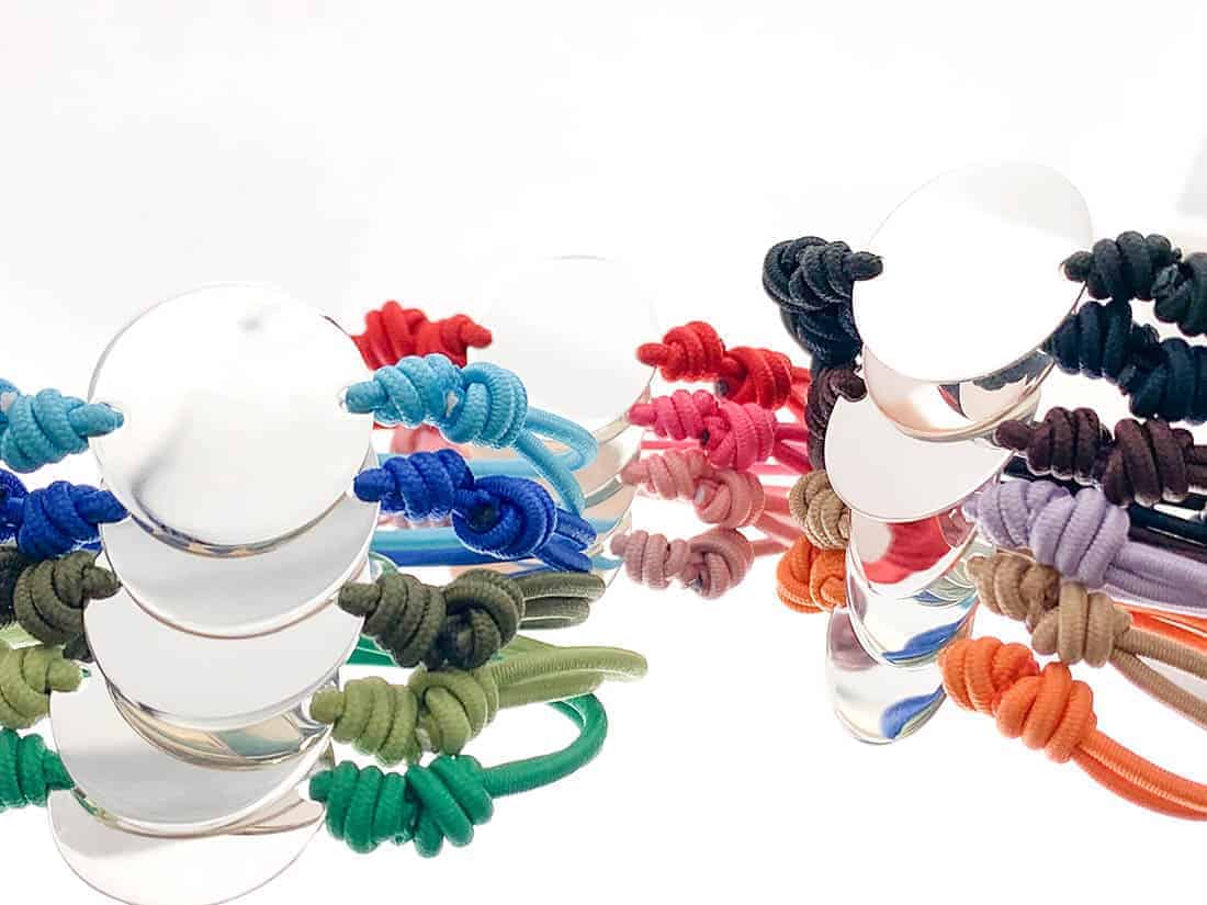 Pulsera elastica personalizada Pulsera ajustable Moraira diseña tu joya regalos cuchicuchi