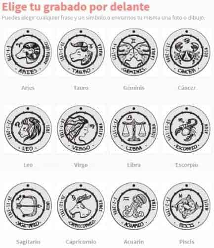 Pulseras signos del zodiaco: Tu horoscopo en una joya personalizada de plata pulseras signos del zodiaco